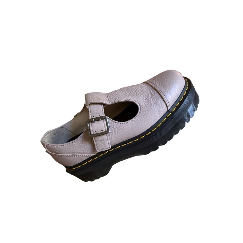 Doc Martens Womens Size 9 Bethan Mary Jane Platform Pink Cream Unisex Mens 8